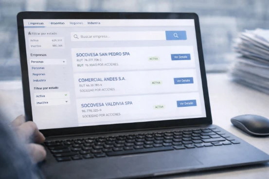 Buscar empresas en Chile