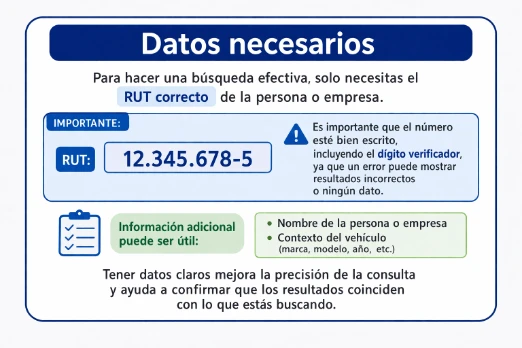 Patente por RUT en Chile